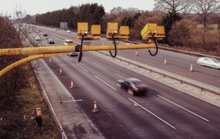 Highways Maintenance - Camera system on a highway