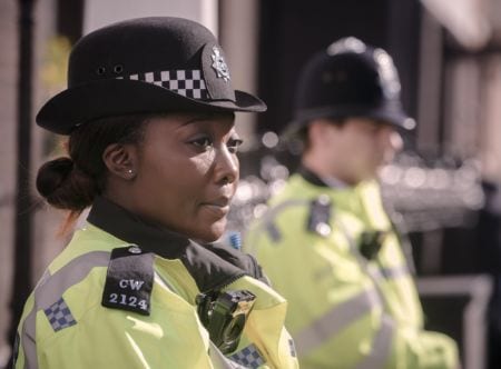 Probation services practitioners wearing their uniform