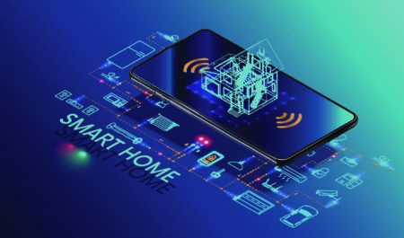 Smart home technician logo