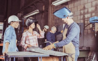Women in welding apprenticeship